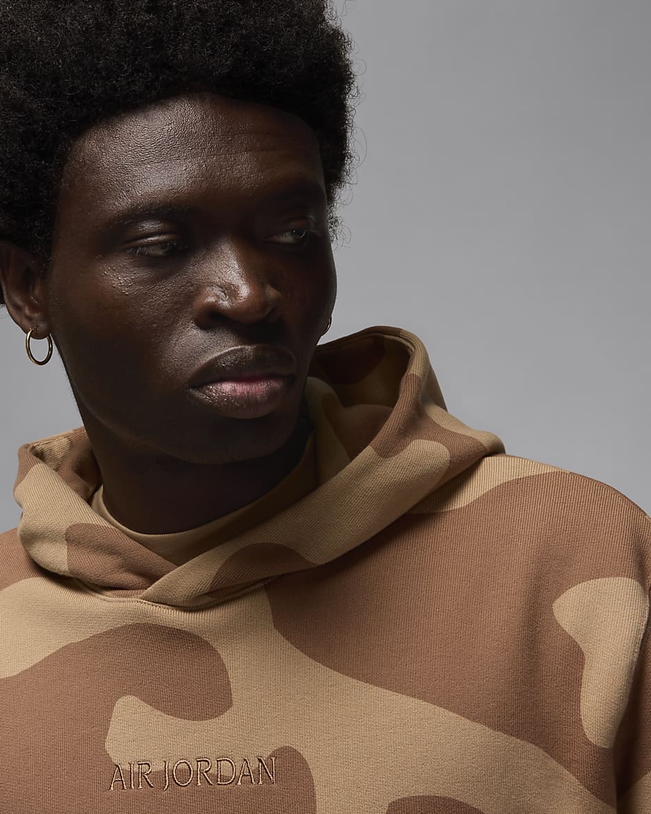 Air Jordan Wordmark Men s Camo Hoodie. Nike JP